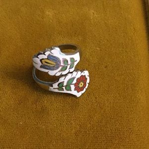 Thailand made sterling ring.